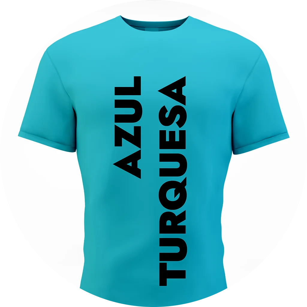 cor azul turquesa