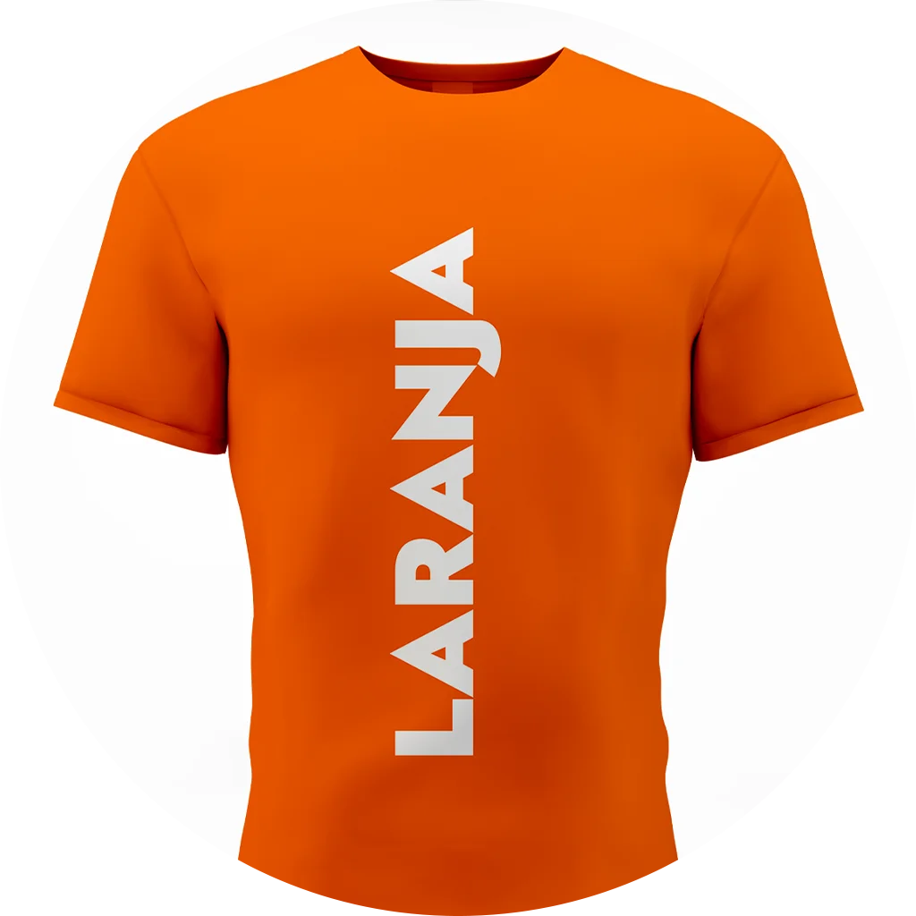 cor laranja