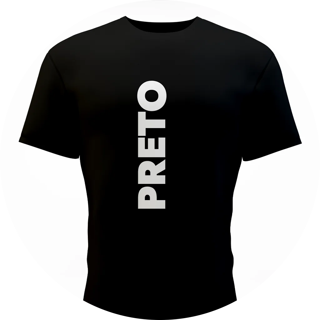 cor preto